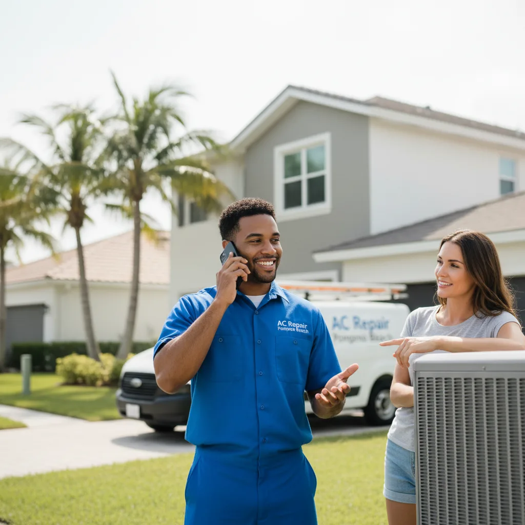 AC Repair Pompano Beach customer support in Novato